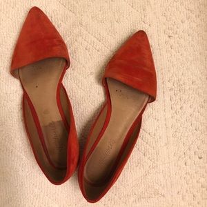 Madewell Red Flats